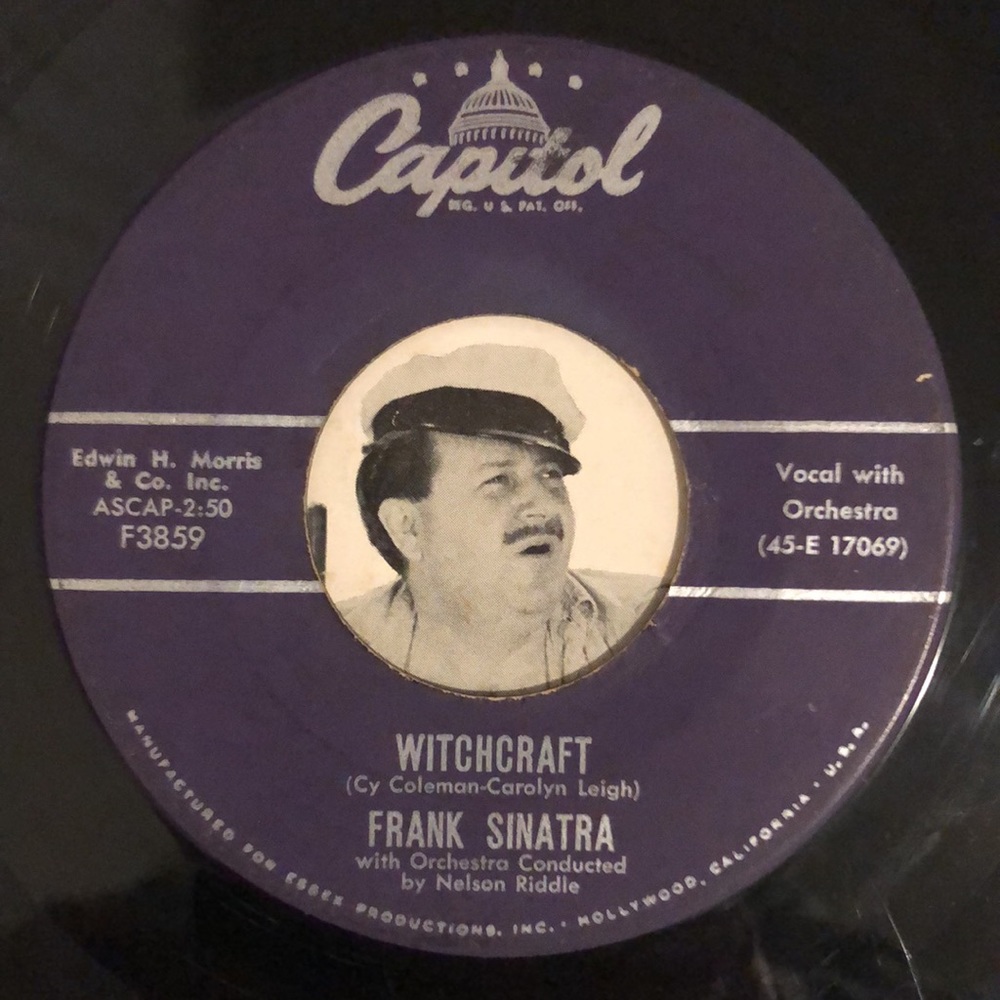 Frank Sinatra Tell Her You Love Her Vinyl 45 Record '57